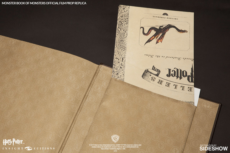 Illustration for article titled That Monster Book of Monsters Replica Comes With a Real Textbook